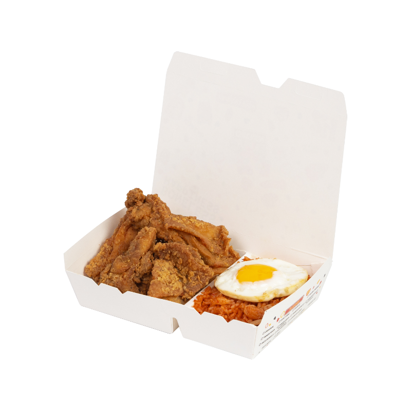 KIMCHI RICE W/ 2PCS BONELESS CHICKEN